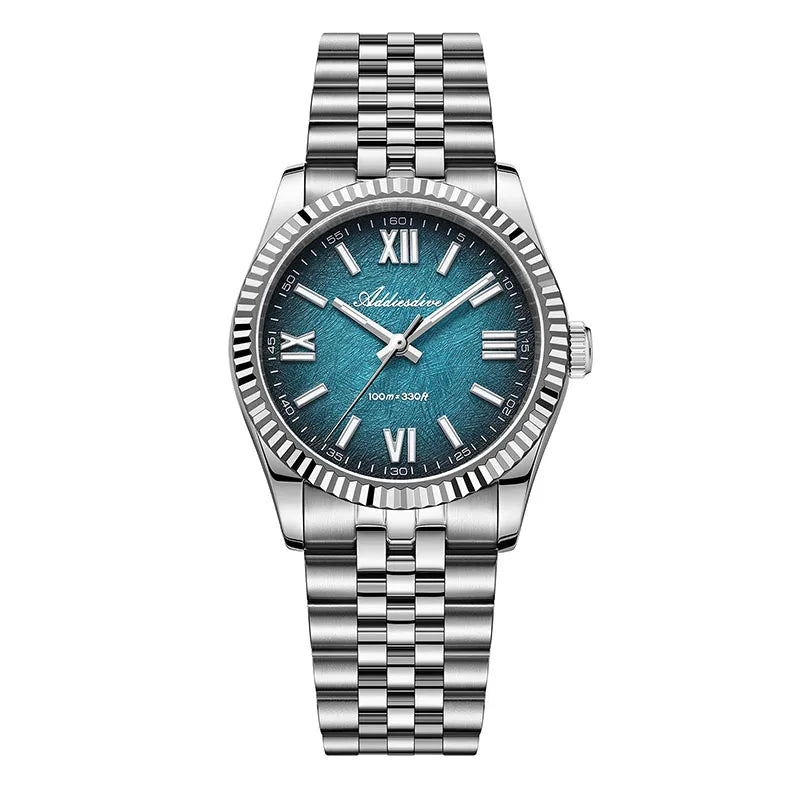 Men’s 36mm Quartz Dress Watch Sapphire & 100m Water