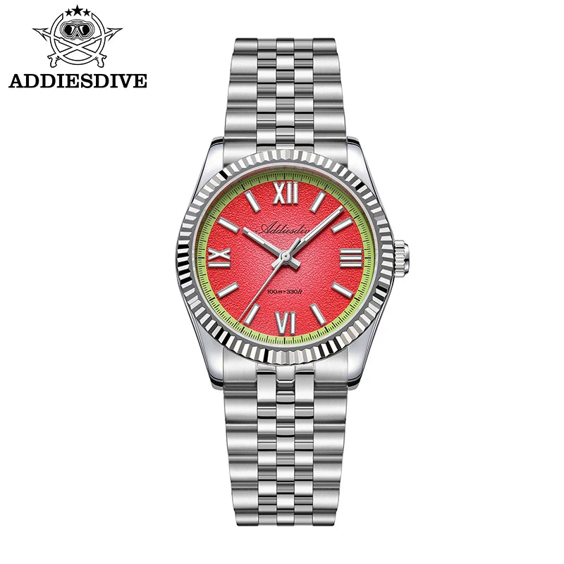 Men's Stainless Steel Quartz Watch – Sapphire & Luminous