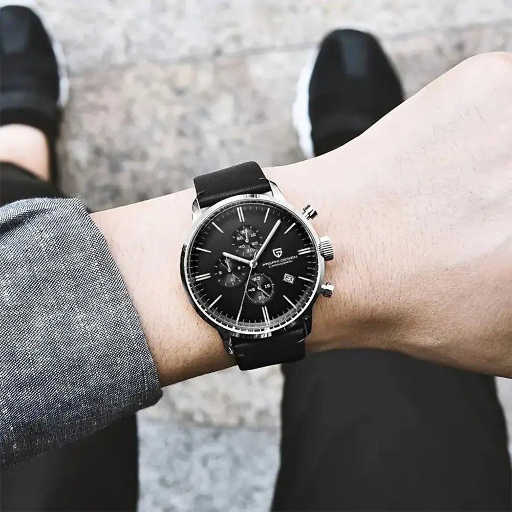 Men’s Chronograph Quartz Watch Sapphire Crystal 3Bar