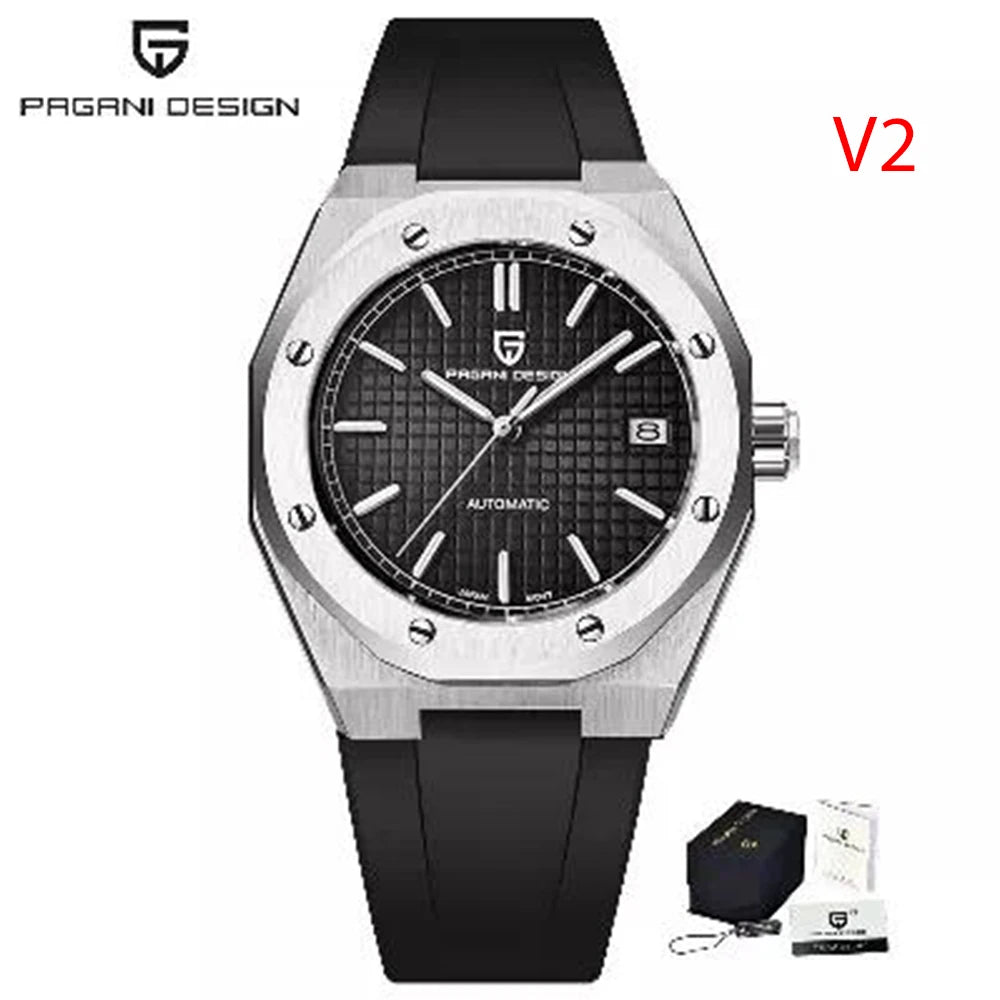 Men’s Automatic Dive Watch 40 mm Sapphire Steel