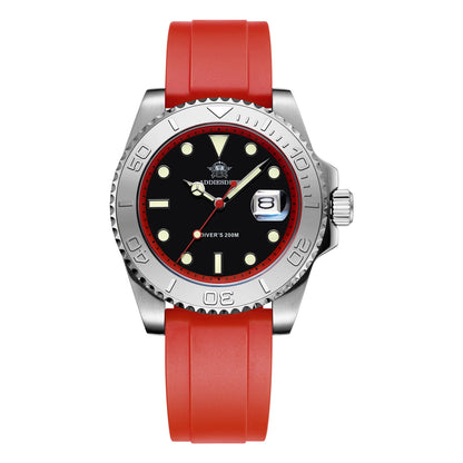 Men’s 200 m Quartz Dive Watch With Luminous Dial