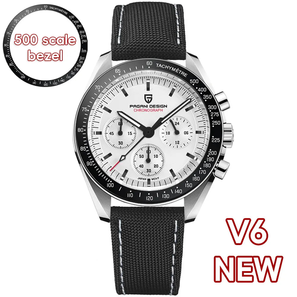 Men’s Quartz Chronograph Watch With Sapphire Crystal