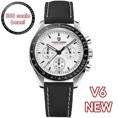 Men’s Quartz Chronograph Watch With Sapphire Crystal