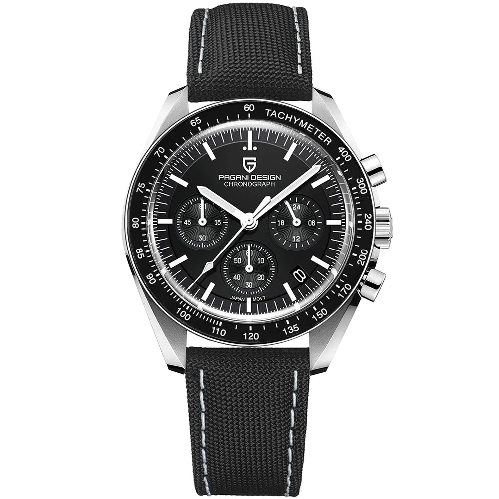 Men’s Quartz Chronograph Watch With Sapphire Crystal