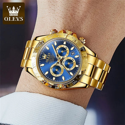 Men’s Luxury Automatic Mechanical Watch Chronograph