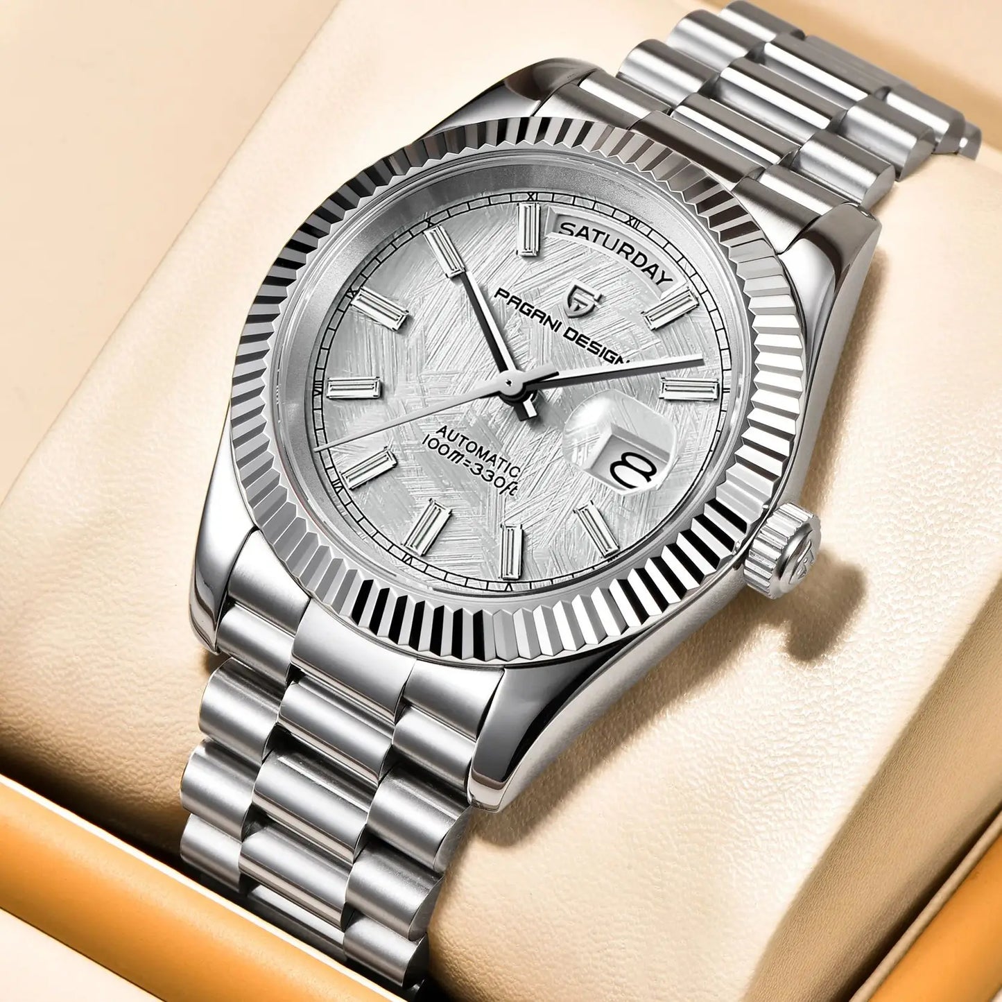 Men’s Automatic DD36 Watch Meteorite Dial 100M