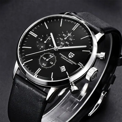 Men’s Chronograph Quartz Watch Sapphire Crystal 3Bar