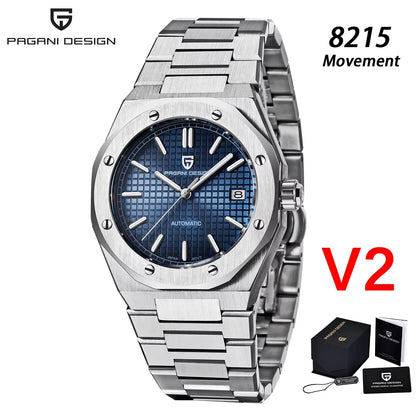 Men’s Automatic Dive Watch 40 mm Sapphire Steel