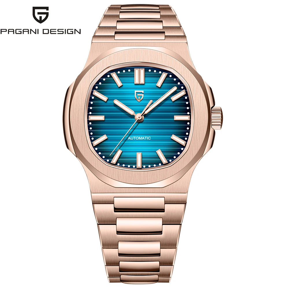 Men’s Luxury Mechanical Watch Stainless Steel Sapphire