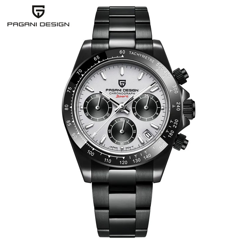 Men’s Chronograph Sport Watch Sapphire Crystal 100M
