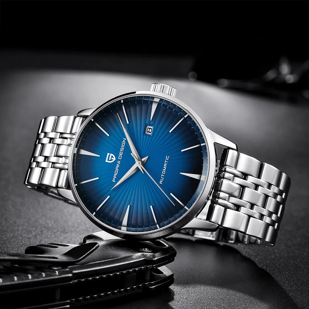 Men's Automatic Mechanical Watch Sapphire Crystal