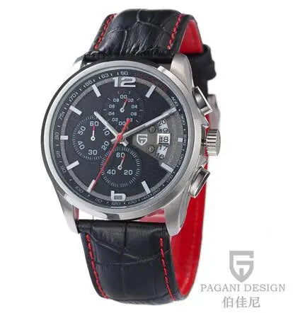 Men’s Sport Chronograph Watch Quartz Analog 30 m