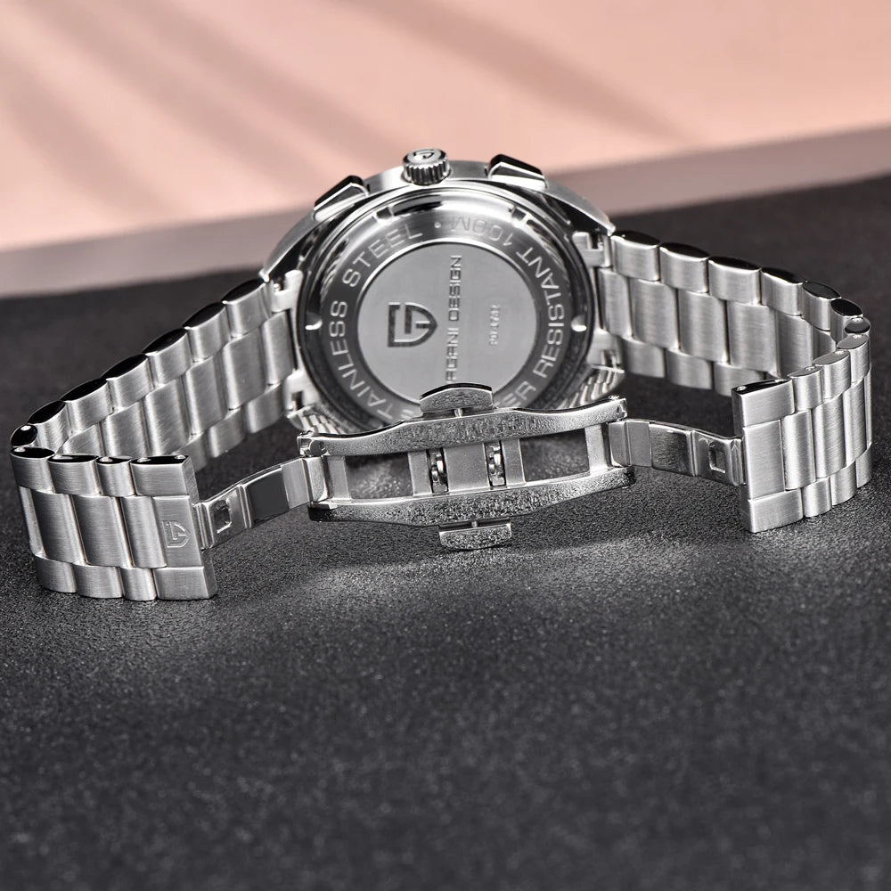 Men’s Chronograph Quartz Watch With Sapphire Crystal