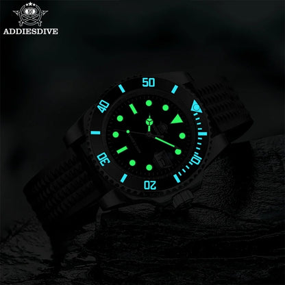 Men’s 200M Dive Quartz Watch Stainless Steel 41mm