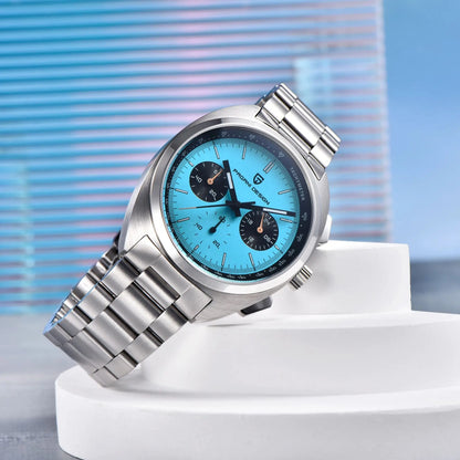 Men’s Racing Chronograph Watch Quartz Stainless Steel