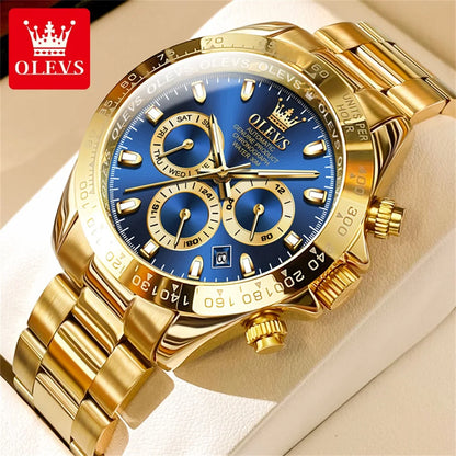Men’s Luxury Automatic Mechanical Watch Chronograph