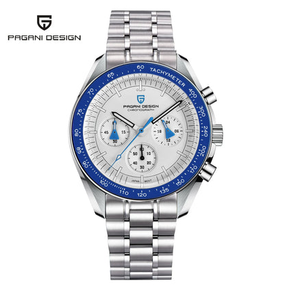 Men’s Chronograph Moon Watch Quartz With Sapphire Glass