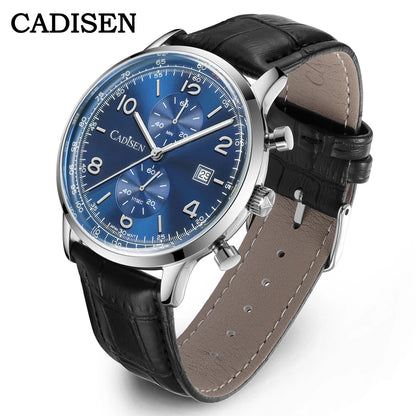 Men’s Chronograph Quartz Watch Sunburst Dial 5ATM