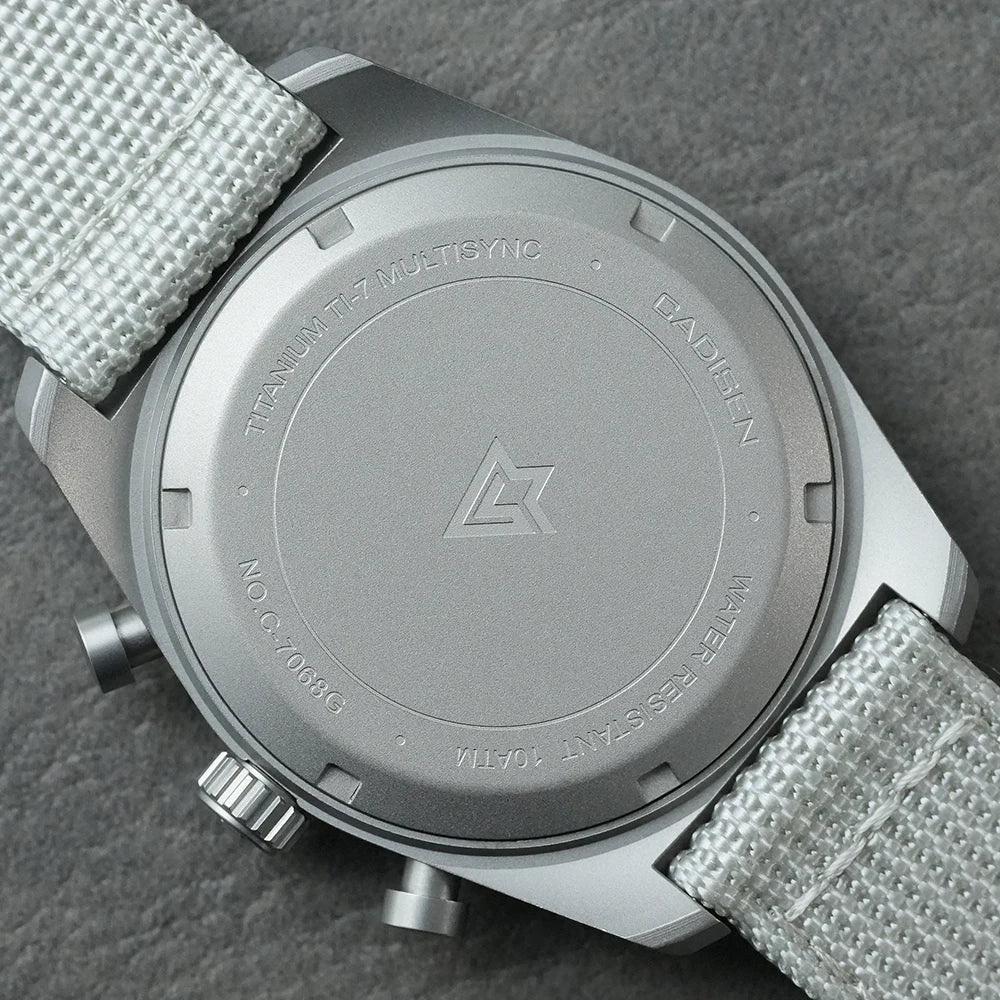 Titanium Chronograph Watch With Sapphire Crystal