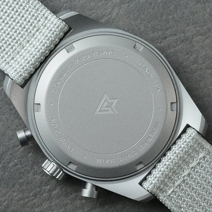 Titanium Chronograph Watch With Sapphire Crystal