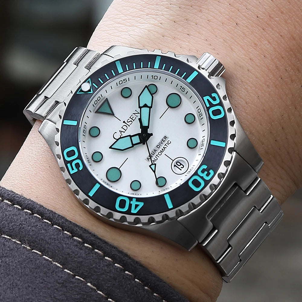 Men’s Automatic Dive Watch 100M With Sapphire Crystal