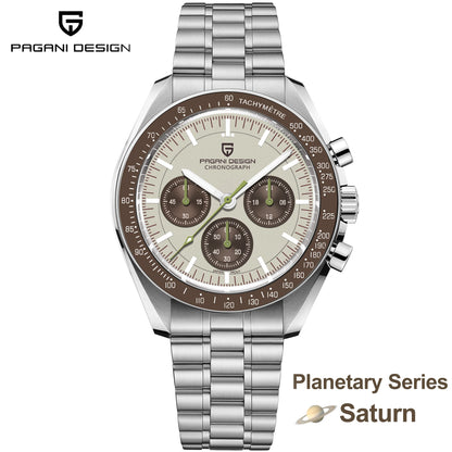 Men’s Quartz Chronograph Watch With Sapphire Crystal