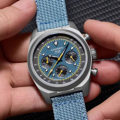 Titanium Chronograph Watch With Sapphire Crystal