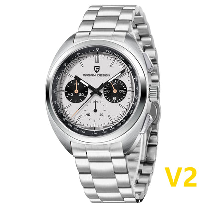 Men’s Racing Chronograph Watch Quartz Stainless Steel