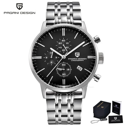 Men’s Chronograph Quartz Watch Sapphire Crystal 3Bar