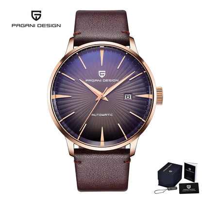 Men's Automatic Mechanical Watch Sapphire Crystal 43mm