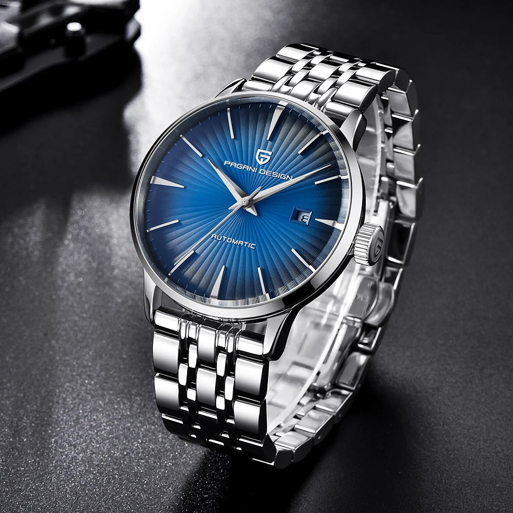 Men's Automatic Mechanical Watch Sapphire Crystal