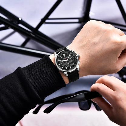Men’s Quartz Watch With Sapphire Crystal And 10 Bar Water Resistance