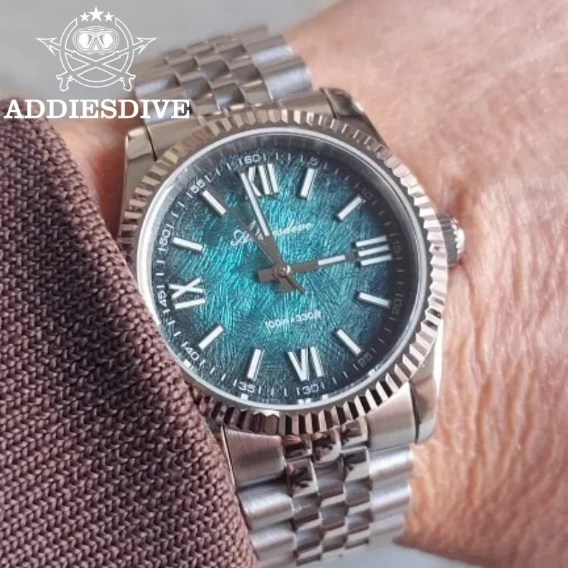 Men’s 36mm Quartz Dress Watch Sapphire & 100m Water