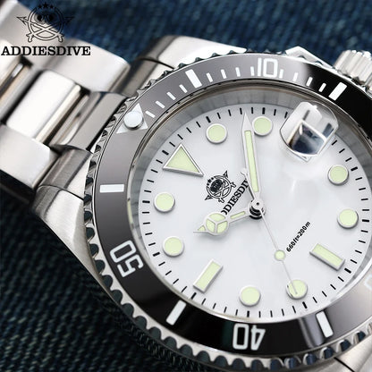 Men’s 316L Steel Diver Watch Quartz 200M Luminous