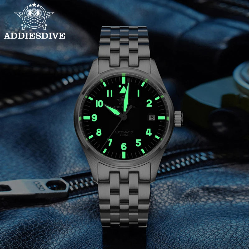 Men's Automatic Dive Watch With Sapphire Crystal