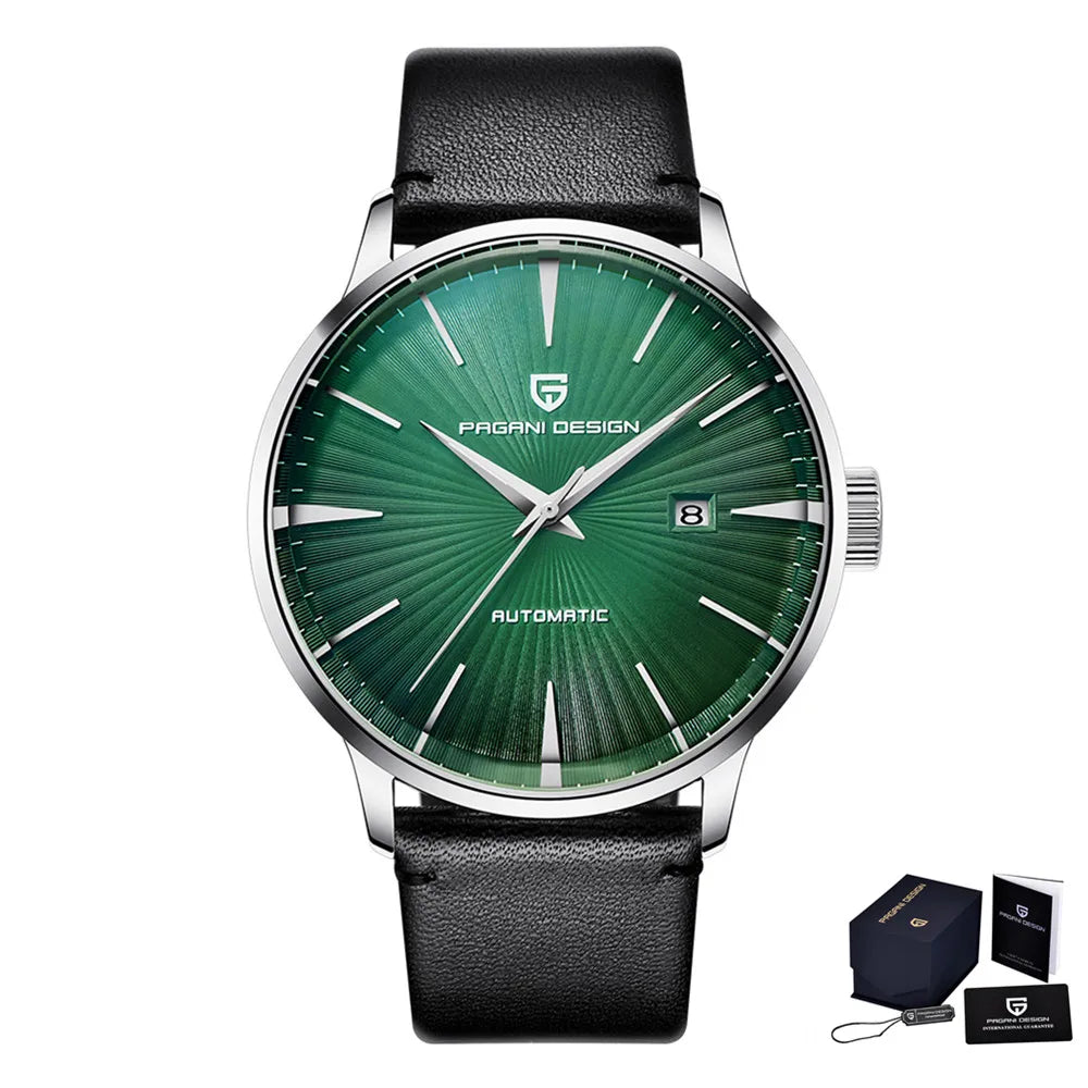 Men's Automatic Mechanical Watch Sapphire Crystal 43mm