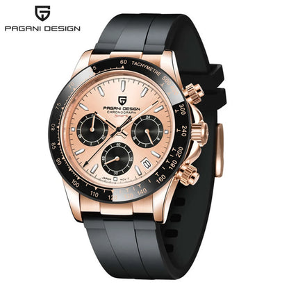 Men’s Quartz Chronograph Watch Sapphire Crystal 10 Bar