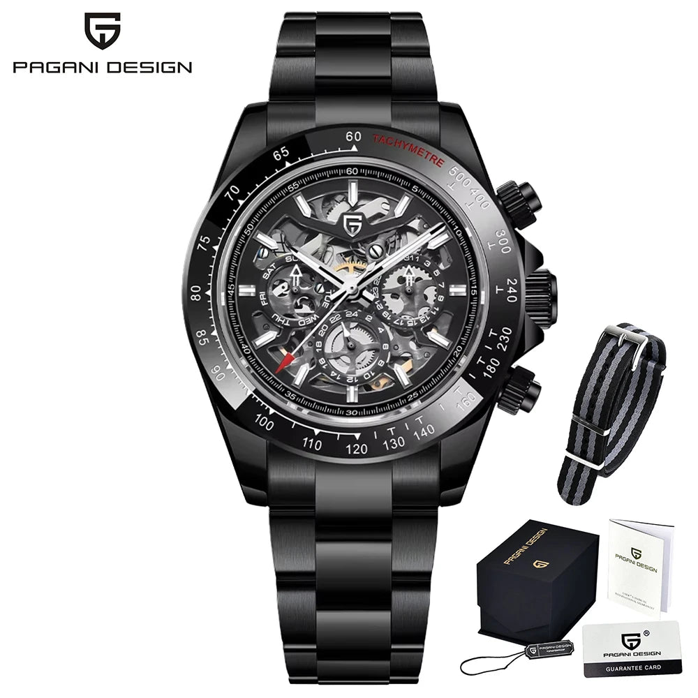 Men’s Automatic Dive Watch Stainless Steel 10 Bar