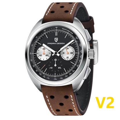 Men’s Racing Chronograph Watch Quartz Stainless Steel