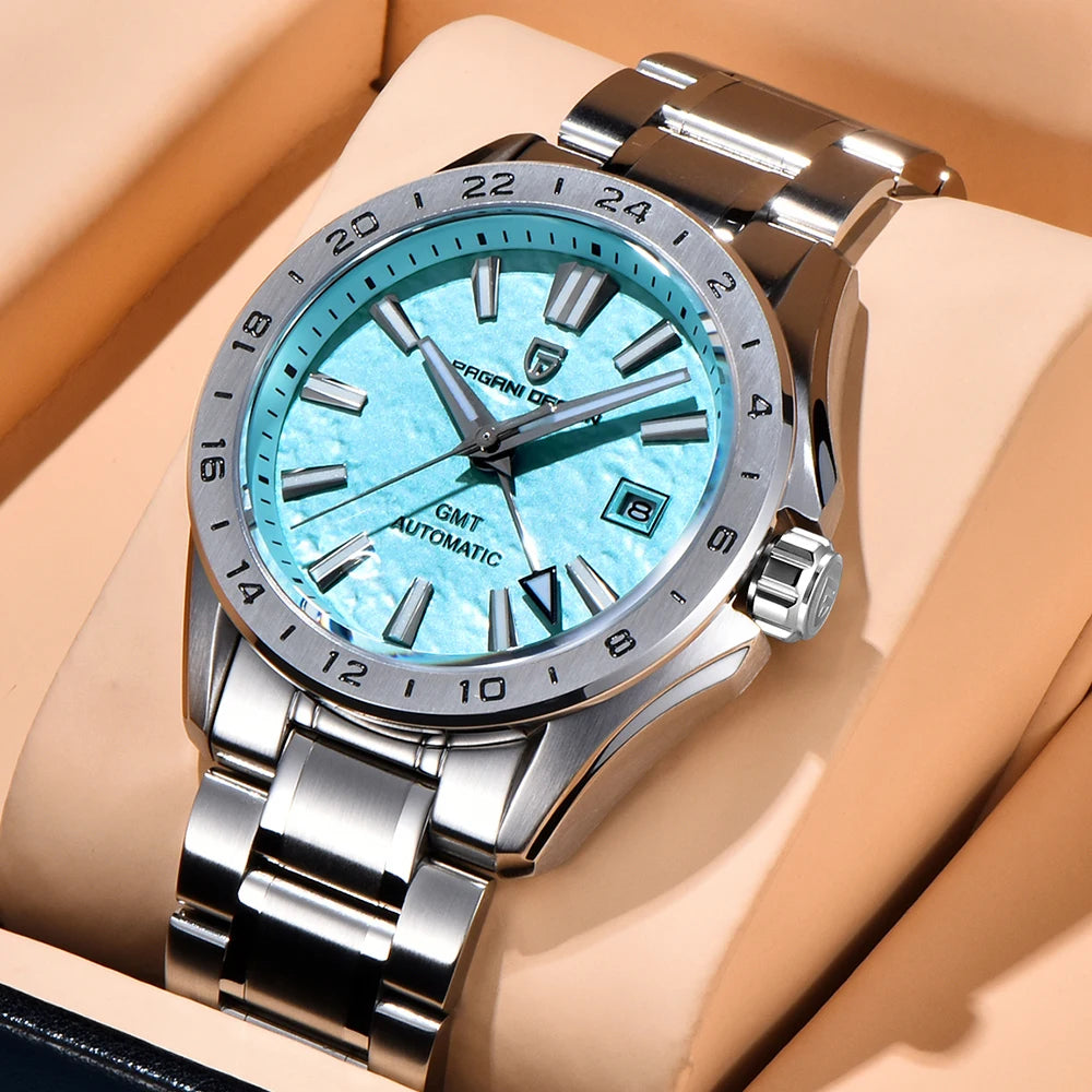 Men’s Automatic GMT Watch 40 mm Sapphire Crystal