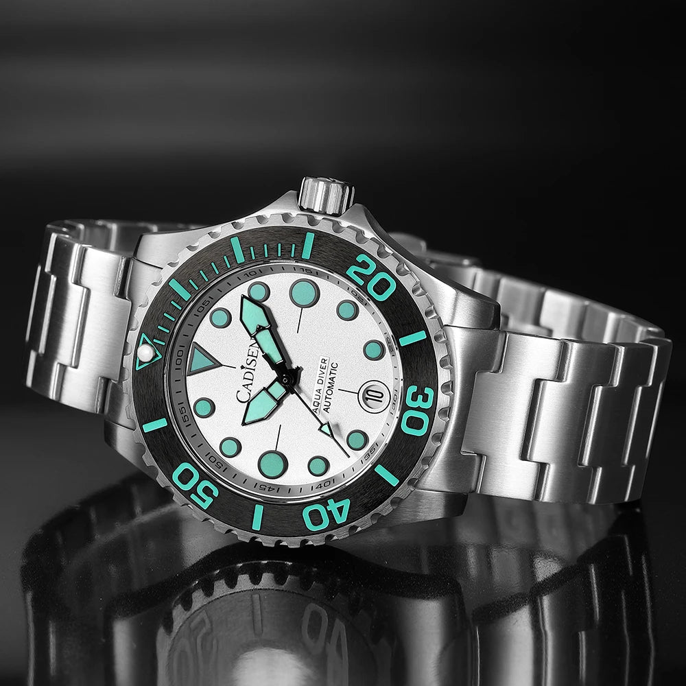 Men’s Automatic Dive Watch 100M With Sapphire Crystal