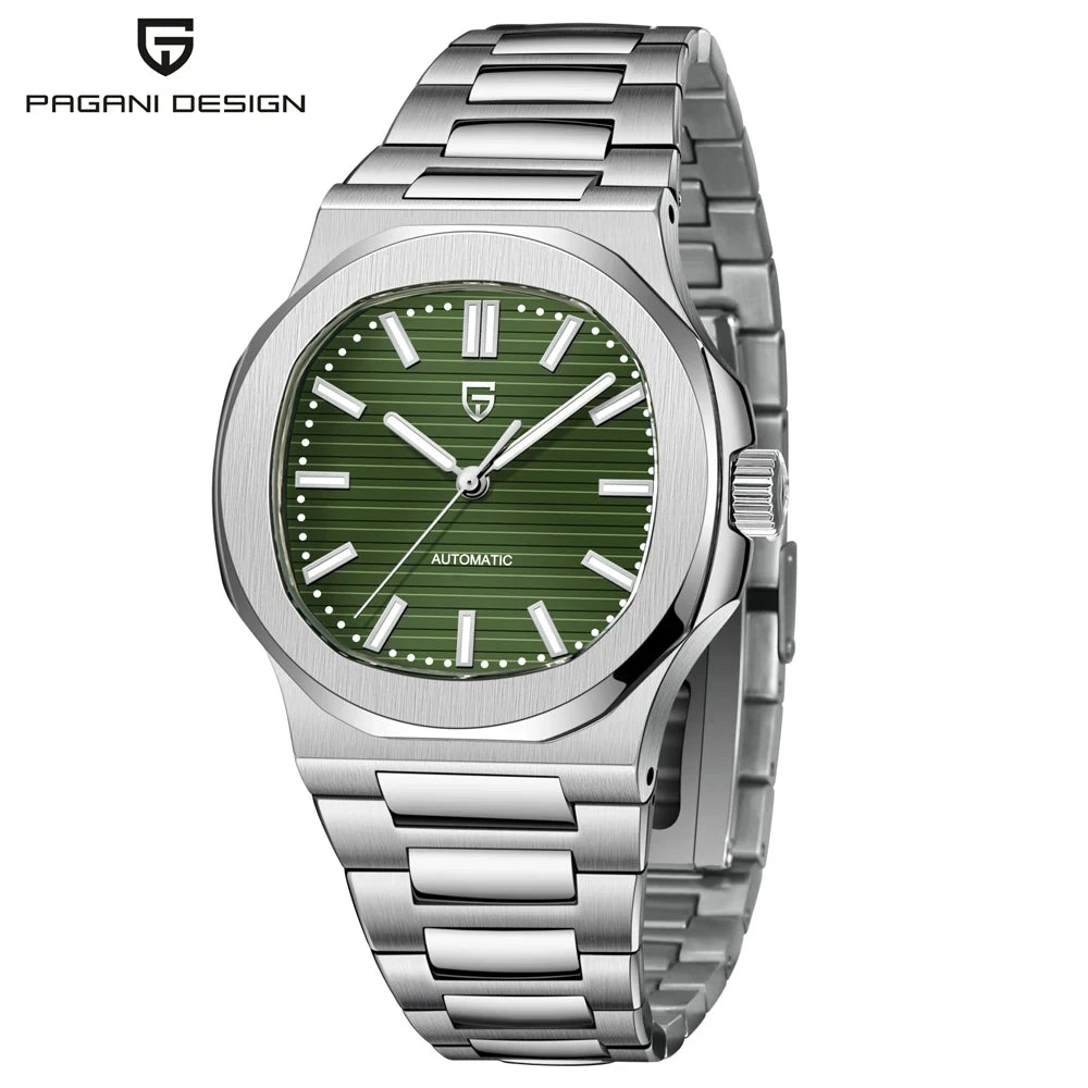 Men’s Luxury Mechanical Watch Stainless Steel Sapphire
