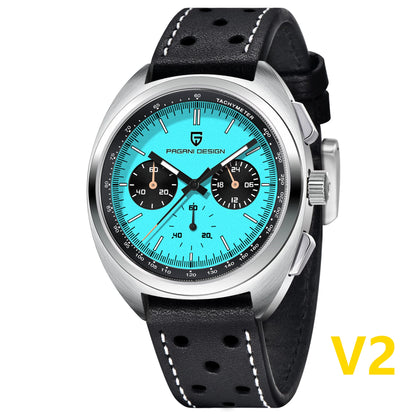 Men’s Racing Chronograph Watch Quartz Stainless Steel