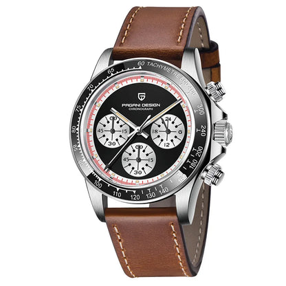 Men’s Chronograph Quartz Watch Ceramic Bezel 100 m