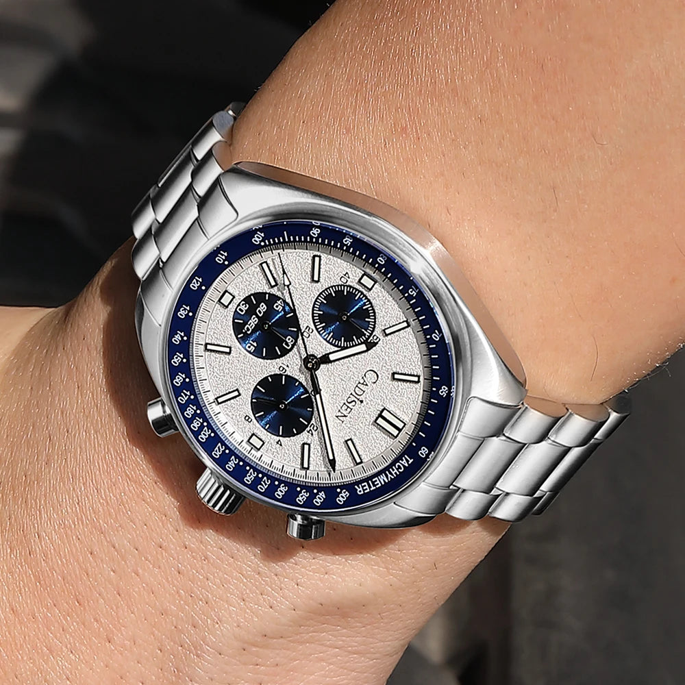 Men’s Quartz Chronograph Watch Sapphire Crystal 5ATM