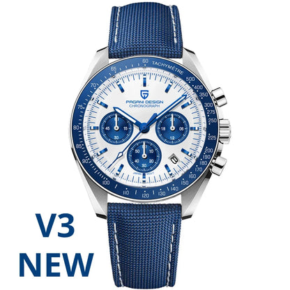 Men’s Quartz Chronograph Watch With Sapphire Crystal