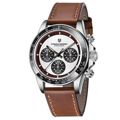 Men’s Chronograph Quartz Watch Ceramic Bezel 100 m