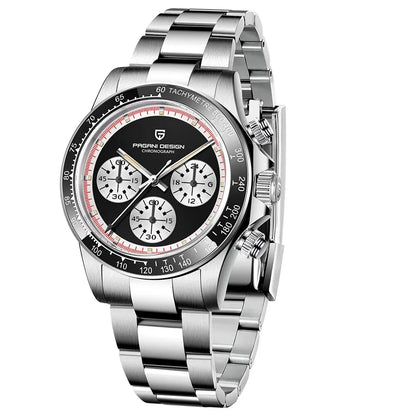 Men’s Luxury Chronograph Quartz Watch 100 m Waterproof