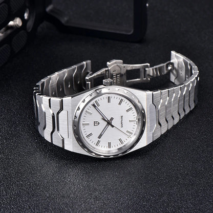 Men’s 37 mm Quartz Dress Watch Sapphire 10 Bar Slim