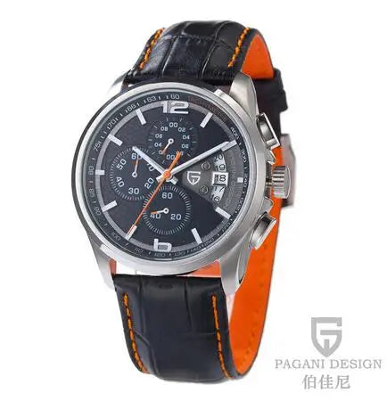 Men’s Sport Chronograph Watch Quartz Analog 30 m